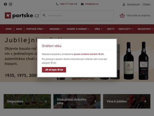 v našem internetovém a kamenném obchodu nabízíme portská vína a portugalská tichá vína za skvělé ceny. především u nás najdete portská vína několika značek. portská vína dělíme na portská vína základní společnosti cálem, portská vína základní společnosti burmester, portská vína základní společnosti kopke, portská vína základní společnosti messias, portská vína základní společnosti quinta do noval, portská vína základní společnosti dacosta.