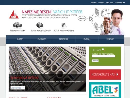 počítačový servis a prodej počítačů, správa sítí, outsourcing it, doménové služby - zřizování a provoz domén, webdesign, webhosting, seo, ppc kampaně.