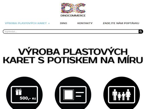 vyrobíme pro vás jakékoliv plastové karty. slevové, věrnostní, klubové, karty do bankomatů a mnoho dalších. zjistěte více na dinocard.cz.