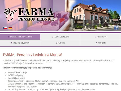 penzion v lednici na moravě, lednicko-valtický areál, okres břeclav, ubytování jižní morava.