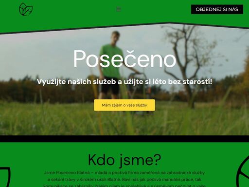 hledáte spolehlivé sekání trávy v blatné? firma posečeno blatná nabízí pravidelnou i jednorázovou údržbu zahrad, trávníků a pozemků pro domácnosti, firmy i chaty.