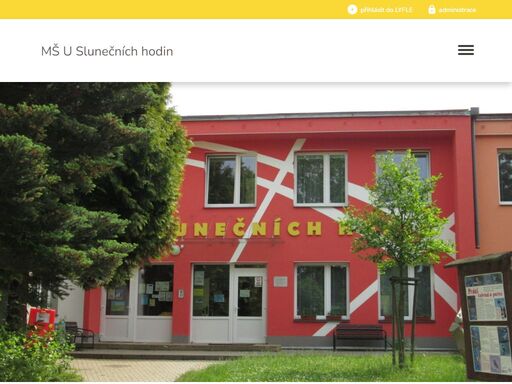 mš u slunečních hodin říčany - popis školky