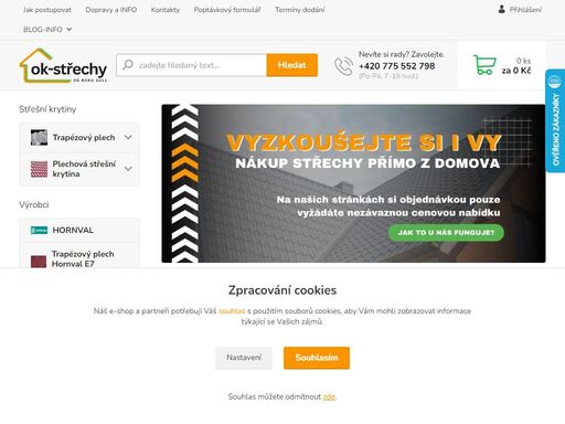 prodáváme střešní krytiny s dodejem přímo od výrobců. akční výhodné ceny pro každého po celý rok. využijte velkoobchodní cenu i pro svoji střechu.