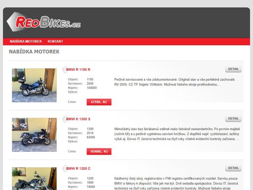 dovoz motorek, motorky, bazar, bourané, náhradní díly