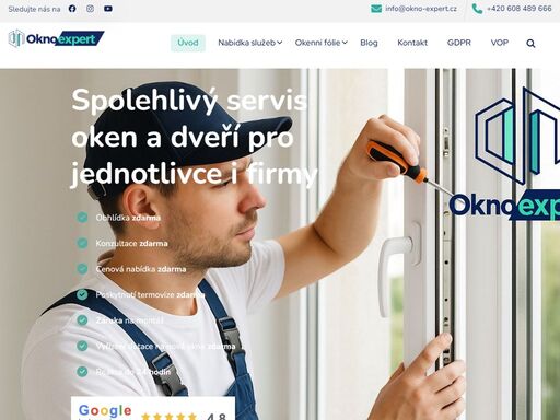 opravy, seřízení, výměna těsnění i montáž oken a dveří. spolehlivý servis s dlouholetou praxí. působíme v praze a na západní straně čech.