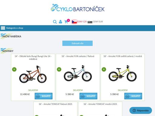 maloobchod, velkoobchod, internetový obchod - cyklistika, cyklo vybavení, příslušenství
