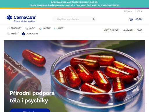 cannacare je česká společnost zabývající se výzkumem a výrobou přípravků s vysokým obsahem full-spectrum kanabinoidů cbg a cbd.