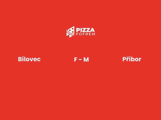 rozvoz pizzy bílovec, fulnek, hladké životice
