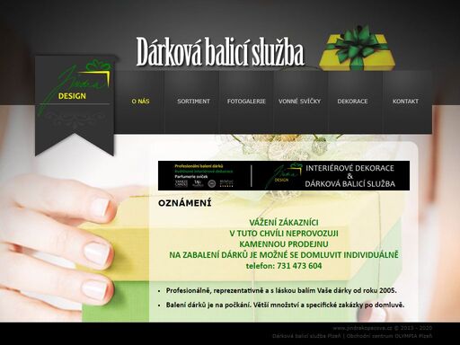 dárková balicí služba plzeň - jindra kopáčová