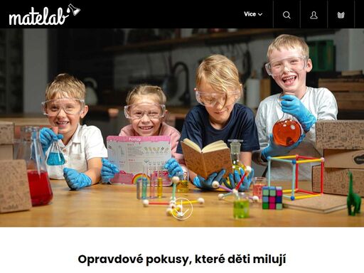 vyzkoušej doma i ty zábavné chemické pokusy a staň se tak malým chemikem! velký svět vědy nemusí být jen pro velké vědce!