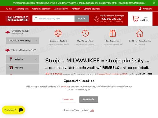 pokud nepoužíváte aku stroje milwaukee, připravujete se o obrovskou příležitost být napřed. buďte součástí neustálé inovace aku strojů milwaukee pro vysoká pracovní nasazení ve vašem oboru.