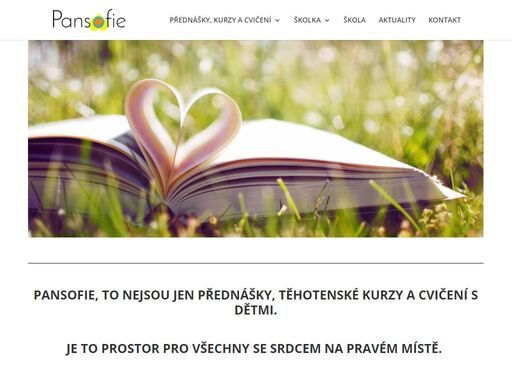 pansofie, to nejsou jen přednášky pro rodiče, předporodní kurzy, cvičení s dětmi a školka. je to především prostor pro všechny se srdcem na pravém místě.
