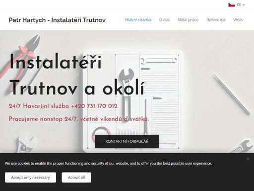 24/7 havarijní služba +420 731 170 012