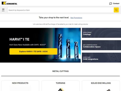 kennametal is a leading provider of productivity solutions for metalworking, earth cutting, and wear components, coatings, and powders.