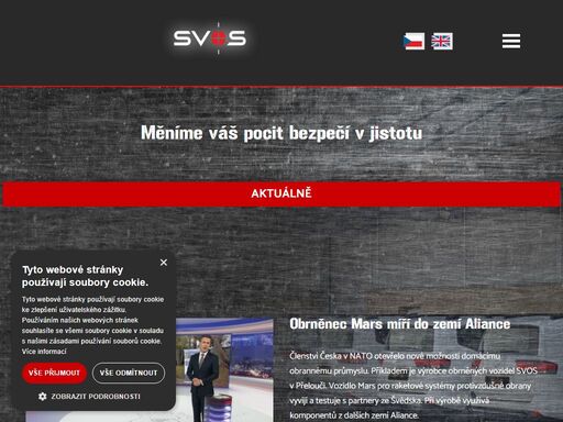 český výrobce pancéřovaných vozidel 