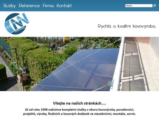 nabízíme kompletní služby v oboru kovovýroby, poradenství, projektů, výroby, finálních a kusových dodávek ve stavebnictví, montáže a servis.