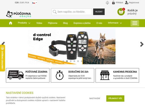 na našich stránkách naleznete elektronické výcvikové obojky pro psy v různých velikostech – můžete si tedy pořídit elektrické obojky jak pro malé psy, stejně jako elektronický obojek pro velké psy. zkušenosti s elektronickými obojky jsou mezi kynology pozitivní. důležité je ovšem vybírat elektronický obojek pro psa s ohledem na funkce a kvalitu - správný výběr vám zaručí vaší spokojenost se zařízením. pokud si nevíte rady s výběrem správného výcvikového obojku, pomůže vám naše poradna. v našem e-shopu pořídíte kvalitní elektrické obojky pro psy levně