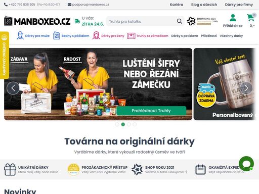 vyberte si z více než 200 druhů dárkových beden s páčidlem a dalších originálních dárků pro muže. ? doprava zdarma ? rychlá expedice ? rádi poradíme