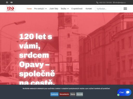 oficiální web mdpo a.s. – informace o městské dopravě v opavě, jízdních řádech, službách, historii, aktualitách a dalších novinkách.