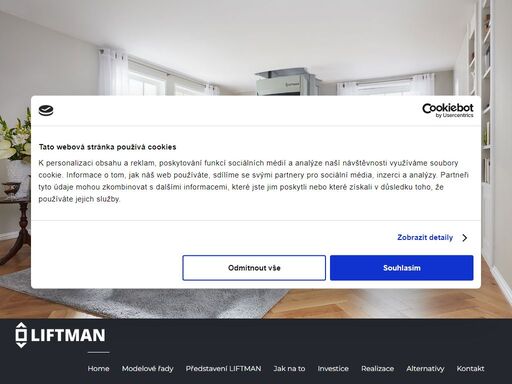 domácí výtahy liftman spojují moderní bydlení, funkčnost a nadčasový design. české domácí výtahy vyrábíme pro rodinné domy. možnost dotace.