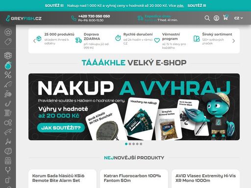 váš e-shop pro všechny rybáře! široký sortiment rybářských potřeb. expresní doručení, top kvalita a skvělé ceny. rozsáhlá nabídka produktů skladem.