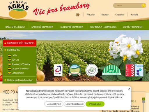 vše pro brambory - medipo agras