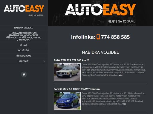 autobazar, ojetá auta, nehavarovaná auta se zárukou liberec