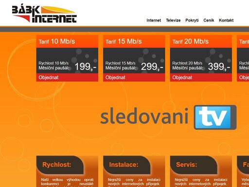 bezdrátové internetové připojení pro vaši domácnost