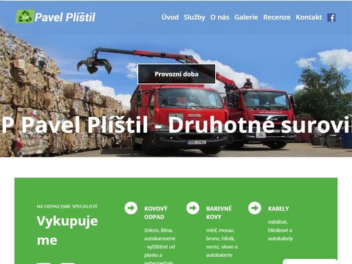 výkup a prodej druhotných surovin. kovový odpad, barevné kovy, kabely, elektromotory, katalyzátory, počítačové desky, igelity a papír.