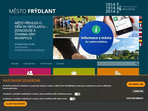 frýdlant - liberecký kraj - čechy - česká republika - evropská unie - město frýdlant - oficiální stránky