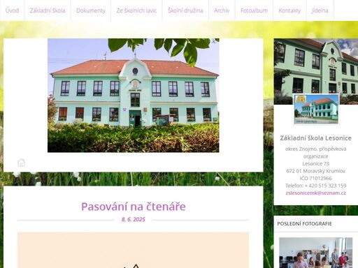 základní škola lesonice u moravského krumlova