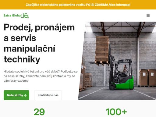 prodej, pronájem a servis manipulační techniky. jsme autorizovaný prodejce a servis manipulační techniky značky cesab. naši zkušení technici provádí servisy i technické kontroly (tk) všech značek manipulační techniky, včetně toyota, still, jüngheinrich, linde, bt, desta apod.