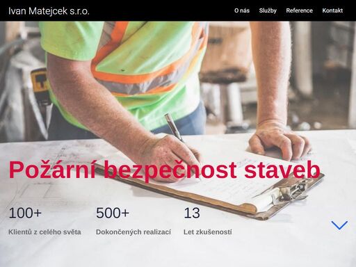 požární bezpečnost staveb.