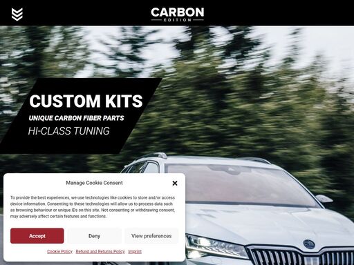 we specialize in tailor made carbon fiber parts. certified by tuv, verified in motorsport. upgrade your ride with our carbon fiber parts.
