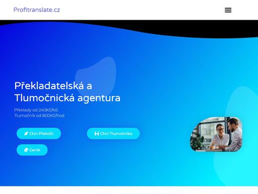 překlady od 240kč/ns a tlumočení od 800kč/hod. expresní překlady, soudně ověřené překlady, tlumočení na konference a přes telefon. tlumočení do většiny jazyků rodilými mluvčími po celé praze a okolí.