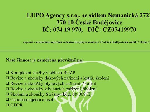 lupo agency s.r.o.