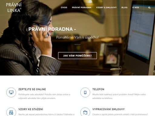 profesionální právní poradna na internetu, online i telefonicky, vzory smluv ke stažení, stovky právních řešení zdarma.