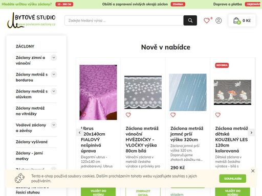 bytové studio - povlečení záclony, bambusové ručníky. záclony kusové a metráž, české povlečení saténové, vaflové, flanelové. savé bambusové ručníky.