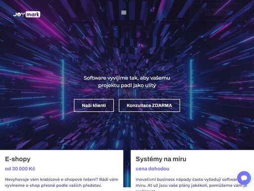 tvořím profesionální webové stránky a e-shopy. pomáhám firmám růst, udržet si stávající zákazníky a získat zákazníky nové.