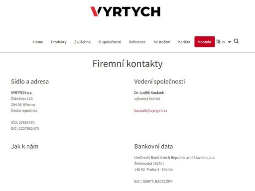 vyrtych a. s.