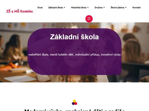 základní škola a mateřská škola kostelec