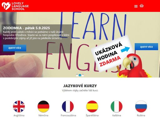 angličtina a jiné jazyky slovem i písmem v havířově.