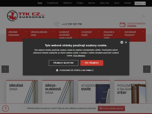 vyberte si kvalitní eurookna, dřevěná okna, vchodové dveře z kvalitního a odolného dřeva od českého výrobce s tradicí.