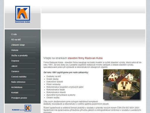 stavební firma radovan kuba - kubastav