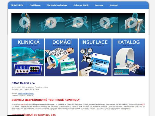 magnetoterapie, magnetoterapie dimap, kladno, aplikátory, magnetoterapie přístroje, magnetoterapie servis