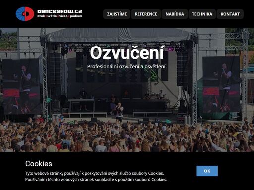 ozvučení a osvětlení akcí,festivalů
