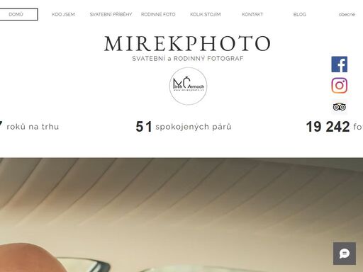 mirekphoto. jsem svatební fotograf z blanska, který se zaměřuje na rodinné a portrétní fotografie.