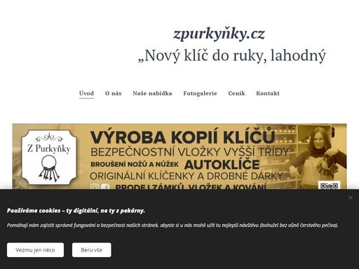 nabízíme klíčnické služby, zámky, klíčenky a luxusní sirupy a čaje značky balirur a torlton. navštivte nás ve svitavách nebo online!