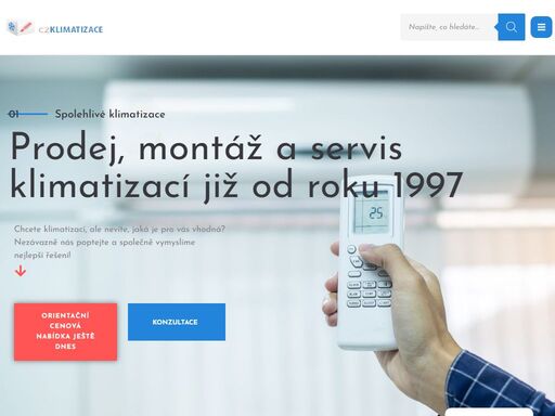 jsme malá rodinná firma s velkým důrazem na kvalitu. klimatizací se věnujeme již od roku 1997. nabízíme mnoho značek klimatizaci a máme tak opravdu z čeho vybírat. jsme časově flexibilní.
