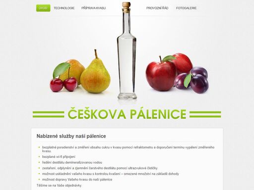 pěstitelská pálenice z jarcové/bystřičky u valašského meziříčí. nejmodernější technologie roku 2011.